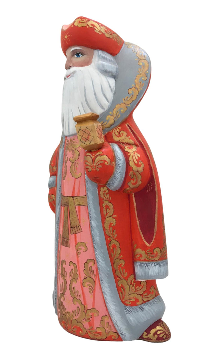 Traditional Russian Santa Handcrafted. Old Fashioned Father Frost
