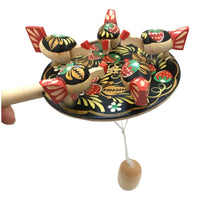 Chicken Wooden Toy for Kids BuyRussianGifts Store