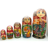 Ruslan and Ludmila Nesting Doll Set