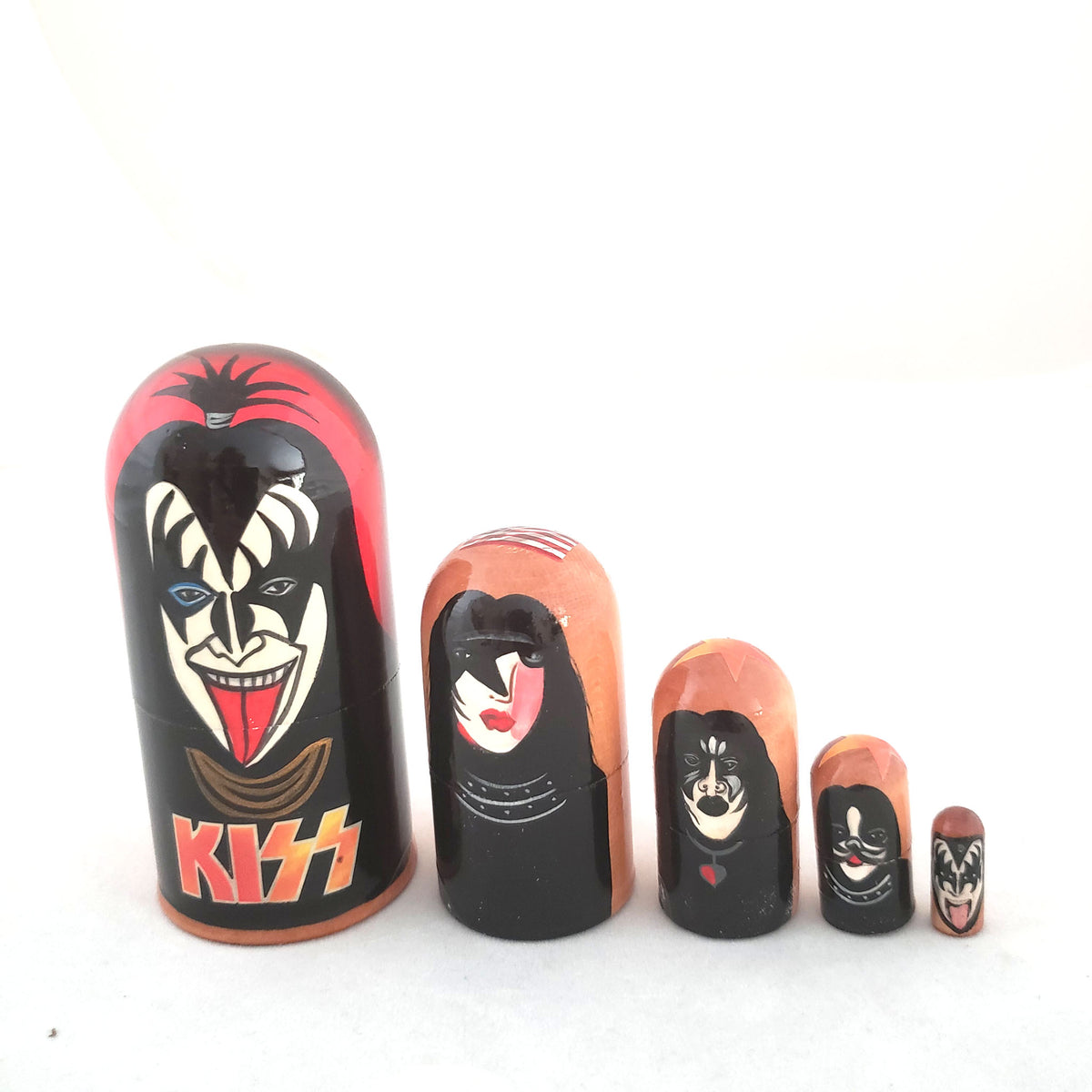 Buy Kiss Rock Band Russian Doll 4"Tall