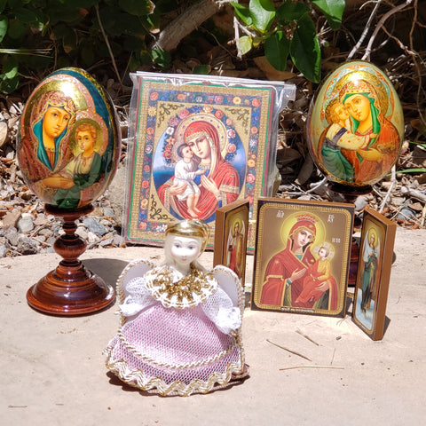 Icons, Religious Eggs & Angels 