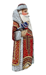 Wooden Grandfather Frost Bird Christmas Tree BuyRussianGifts Store