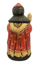 Traditional Russian wooden Santa 