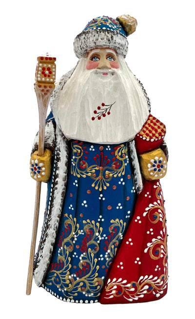 Santa Red Turquoise Coat BuyRussianGifts Store