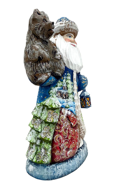 Russian Grandfather Frost with a Bear BuyRussianGifts Store
