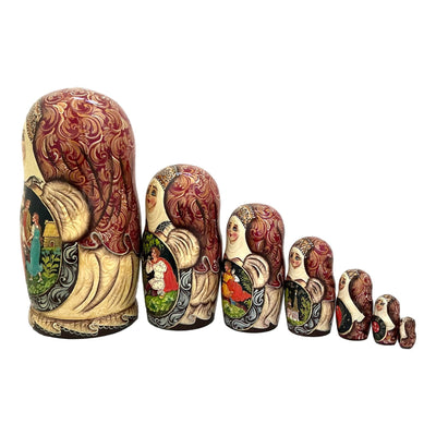 Matryoshka Snegurochka Russian Dolls 7 Pieces BuyRussianGifts Store