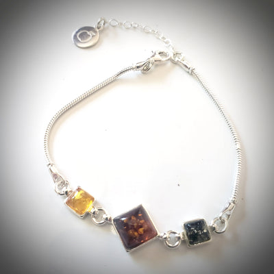 Baltic Amber Adjustable Bracelet 