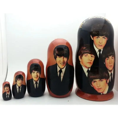 Beatles Nesting Doll -- 7" Tall