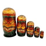 Russian Matryoshka Dolls Green BuyRussianGifts Store
