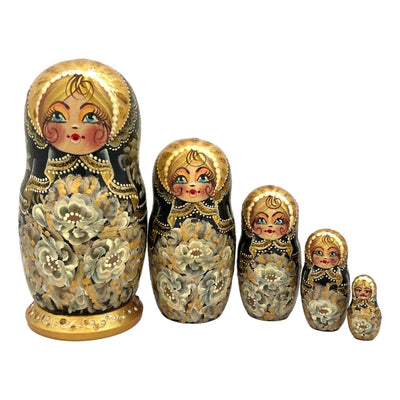 Princess Russian Nesting Dolls 5 Piece BuyRussianGifts Store