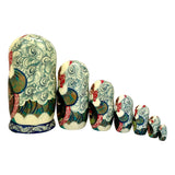 Winter Nesting Dolls Set of 7 Christmas Gift from Russia BuyRussianGifts Store