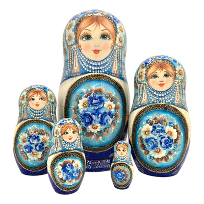 Rare Matryoshka Russian Winter BuyRussianGifts Store