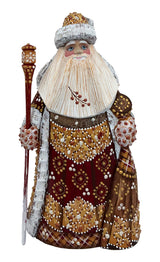 Wooden Santa figurine BuyRussianGifts Store