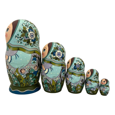 Russian Matryoshka Dolls Floral Fairy BuyRussianGifts Store
