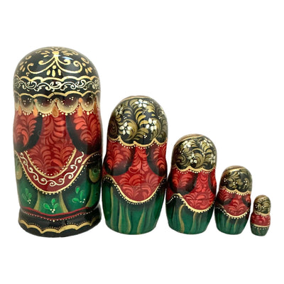 Russian dolls set of 5