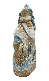 Russian Santa Christmas Tree Wooden Figurine BuyRussianGifts Store