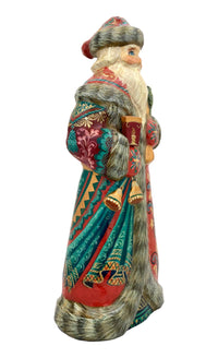 Traditional Wooden Santa Lacquered BuyRussianGifts Store