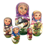 Russian Dolls Farm Girls. BuyRussianGifts Store