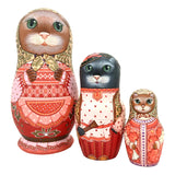 Calico Cat Russian Matryoshka Dolls BuyRussianGifts Store