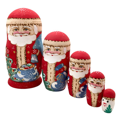 Russian Christmas matryoshka 