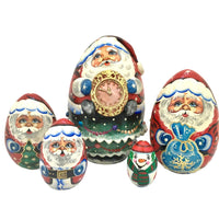 Christmas nesting dolls 