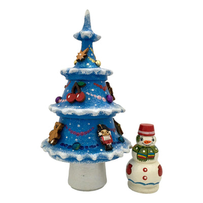 Christmas tree matryoshka 