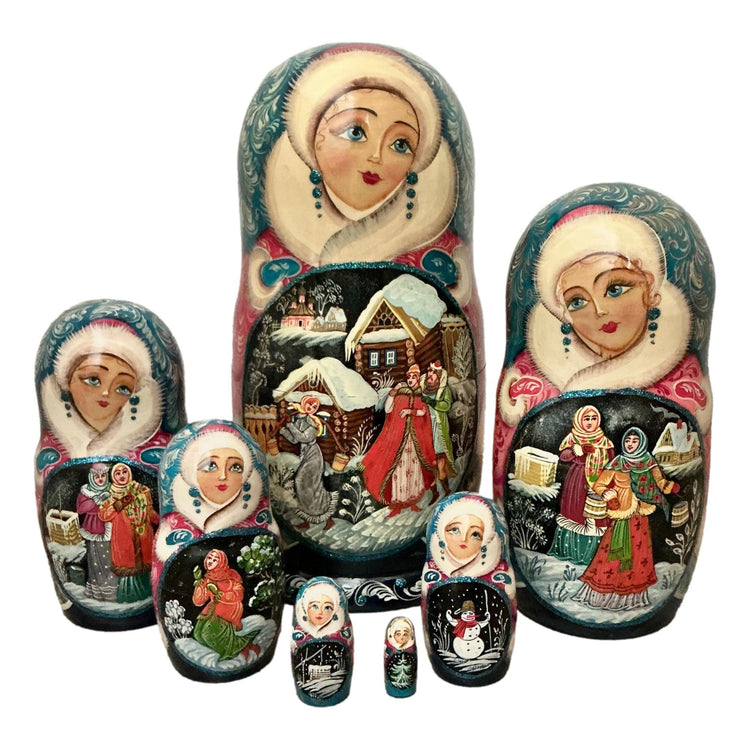 Large nesting dolls 