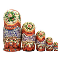 Weiner Dog Dachshund Breed Matryoshka Doll 4"Tall Set BuyRussianGifts Store