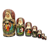 Matryoshka Snegurochka Russian Dolls 7 Pieces BuyRussianGifts Store