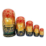Russian Matryoshka Dolls Firebird Set of 5 BuyRussianGifts Store