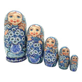 Matryoshka Famous Gzhel Style BuyRussianGifts Store