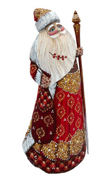 Christmas Gift Hand Carved Santa BuyRussianGifts Store