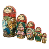 Russian Nesting Dolls Cats BuyRussianGifts Store