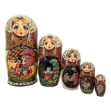 Russian Matryoshka Dolls Firebird 5 Pieces BuyRussianGifts Store