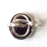 Free Form Adjustable Cherry Amber Ring BuyRussianGifts Store