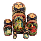 Swan Princess Russian Matryoshka Dolls 5 Piece Set