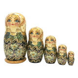 Authentic Russian Nesting Doll Set of 5 BuyRussianGifts Store