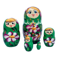 Russian Doll Green Dress BuyRussianGifts Store