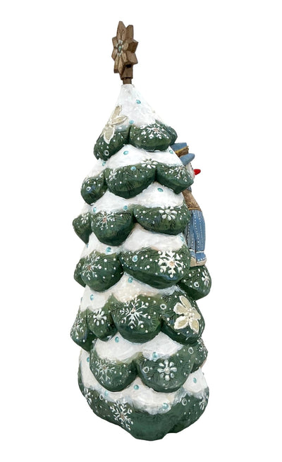 Large Christmas Tree Snowmen BuyRussianGifts Store