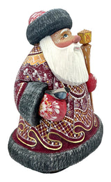 Authentic Russian Santa with Christmas Tree BuyRussianGifts Store