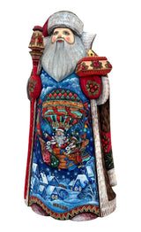 Wooden Santa Snow Queen Fairytale BuyRussianGifts Store