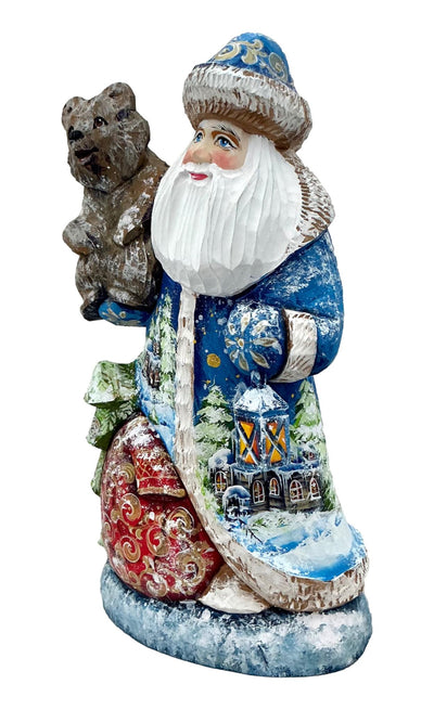 Russian Grandfather Frost with a Bear BuyRussianGifts Store