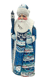 Tall Father Frost Blue Coat Xmas Tree BuyRussianGifts Store