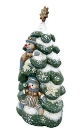 Large Christmas Tree Snowmen BuyRussianGifts Store