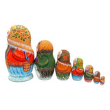 One of a Kind Russian Nesting Dolls 7 pieces set BuyRussianGifts Store