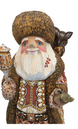 Wooden Santa doll