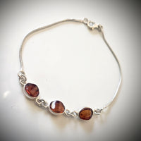 Honey Amber Chain Link Bracelet BuyRussianGifts