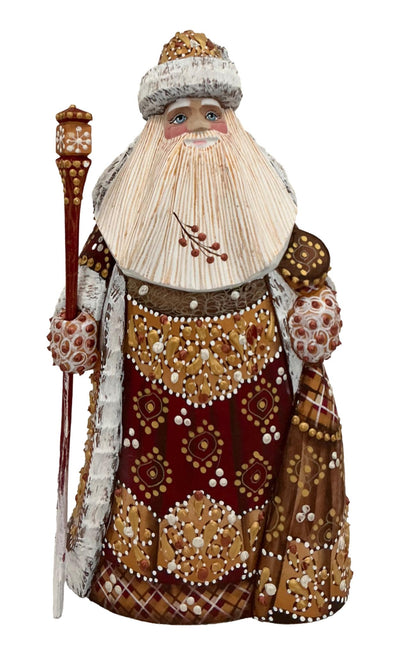 White Santa with Christmas Tree BuyRussianGifts Store