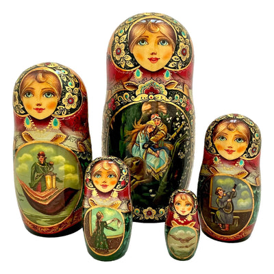 Nesting Dolls Kids Storyteller Firebird BuyRussianGifts Store