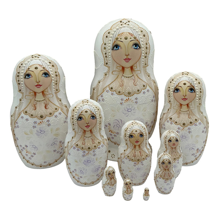 Fairytale Stories Babushka Authentic Russian Storyteller Matryoshka BuyRussianGifts Store